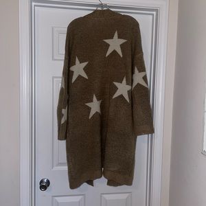 Blank NYC Oversized Star Cardigan